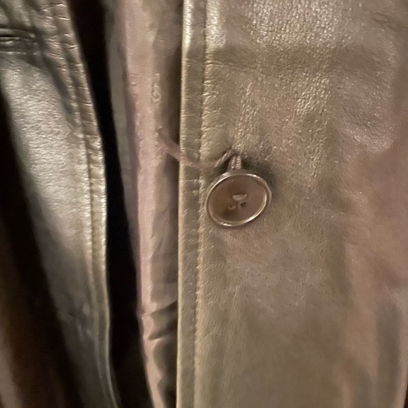 Vintage 90s Sergio Vadduci Leather Jacket - Picture 3 of 5